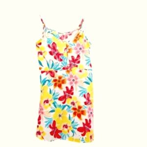 Milken summer dress Multi colors Floral designs size small